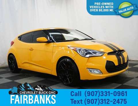 2012 Hyundai Veloster 3dr Cpe Auto w/Black Int - - by for sale in Fairbanks, AK