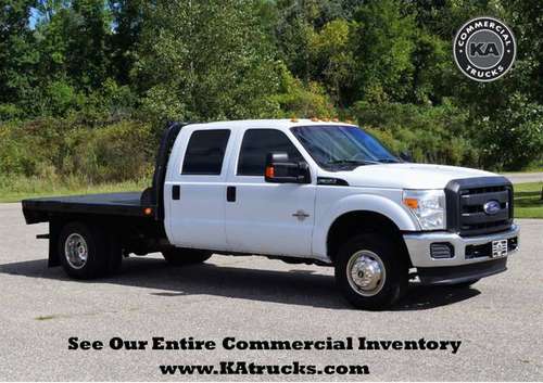 2016 Ford F350 XL 4x4 - 9ft Flatbed - F-350 4WD 6.7L V8 Power Stroke... for sale in Dassel, MN