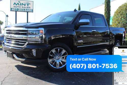 2017 Chevrolet Chevy Silverado 1500 High Country Instant Approvals!... for sale in Orlando, FL
