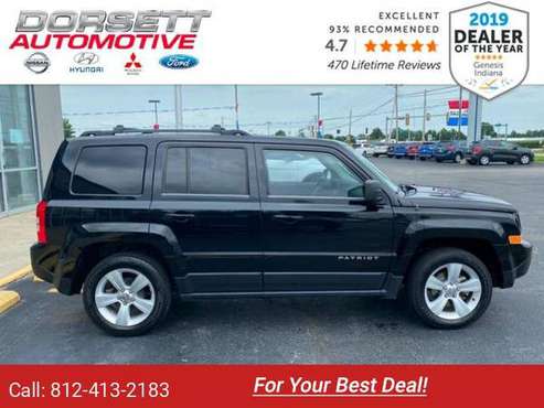 2014 Jeep Patriot hatchback Black Clearcoat - cars & trucks - by... for sale in Terre Haute, IN