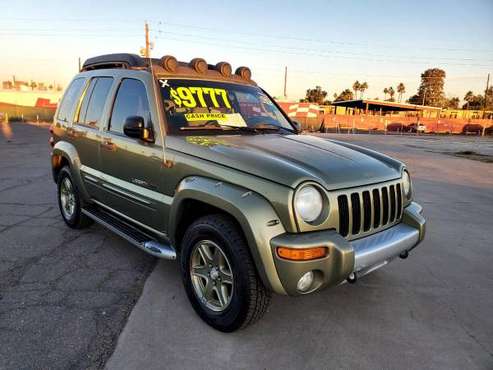 2003 Jeep Liberty 4dr Renegade 4WD FREE CARFAX ON EVERY VEHICLE for sale in Glendale, AZ