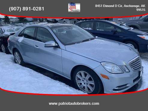 2013 / Mercedes-Benz / E-Class / AWD - PATRIOT AUTO BROKERS - cars &... for sale in Anchorage, AK