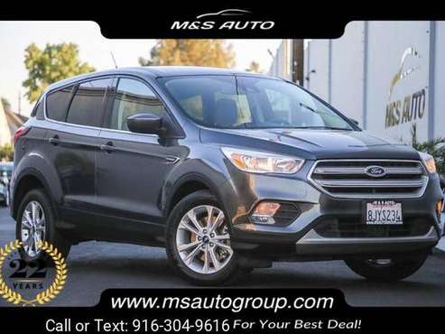 2019 Ford Escape SE suv Gray - - by dealer - vehicle for sale in Sacramento , CA