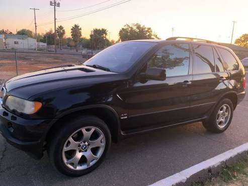 Look Look 01 BMW X5 4.4 Runs Strong Tag up to next year for sale in Sacramento , CA