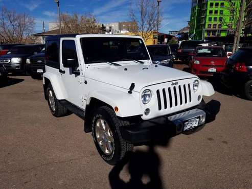 2014 Jeep Wrangler Sahara - cars & trucks - by dealer - vehicle... for sale in Brighton, WY