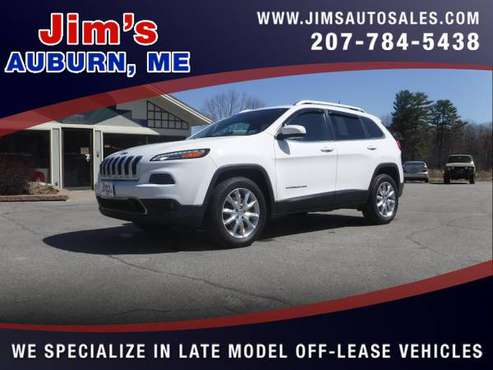 2016 Jeep Cherokee 4WD 4dr Limited - - by dealer for sale in Auburn, ME