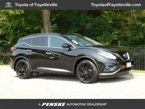 2017 *Nissan* *Murano* *2017.5 AWD Platinum* BLACK for sale in Fayetteville, AR