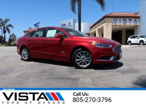2018 Ford Fusion Energi SE sedan RUBY RED - - by for sale in Oxnard, CA
