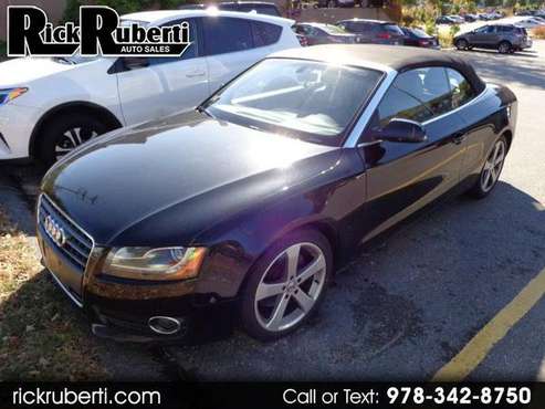 2010 Audi A5 Cabriolet 2.0T quattro Tiptronic for sale in Fitchburg, MA