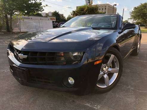 ***2011 CHEVROLET CAMARO LT CONVERTIBLE W/2LT***CLEAN TITLE /LOW MILES for sale in Houston, TX