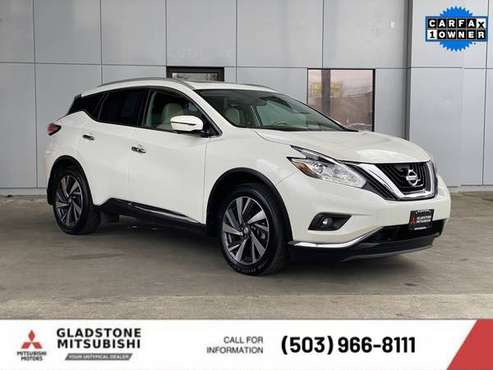2016 Nissan Murano AWD All Wheel Drive Platinum SUV - cars & trucks... for sale in Milwaukie, OR