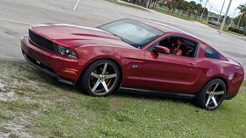 2010 FORD MUSTANG GT MANUAL RED INTERIOR BAMA TUNED, EVERYONE APPROVED for sale in Fort Lauderdale, FL