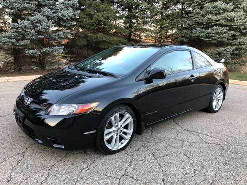 2006 HONDA CIVIC SI COUPE !!! BLACK !!! ONLY 54K !!! 6 SPEED !!!... for sale in Barrington, IL