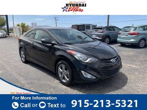 2013 Hyundai Elantra GS coupe - - by dealer - vehicle for sale in El Paso, TX
