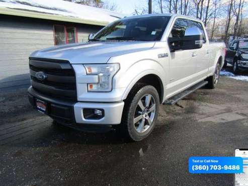 2015 Ford F-150 F150 F 150 Lariat SuperCrew 6.5-ft. Bed 4WD Call/Text for sale in Olympia, WA