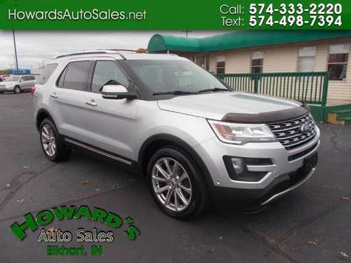 2016 Ford Explorer Limited 4WD - cars & trucks - by dealer - vehicle... for sale in Elkhart, MI