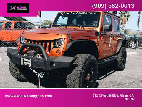 CUSTOMIZED 2011 JEEP WRANGLER 4X4 - cars & trucks - by dealer -... for sale in Rialto, CA