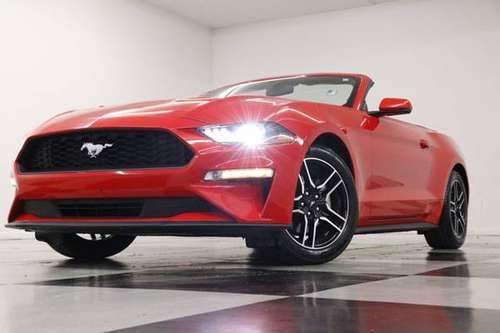 *CAMERA - REMOTE START* Red 2018 Ford Mustang Convertible... for sale in Clinton, MO