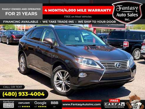 2015 Lexus RX 350 FWD FOR ONLY 381/mo! - - by dealer for sale in Phoenix, AZ