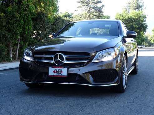 2015 MERCEDES-BENZ C300 SPORT AMG PACKAGE! FINANCING AVAILABLE! for sale in Pasadena, CA
