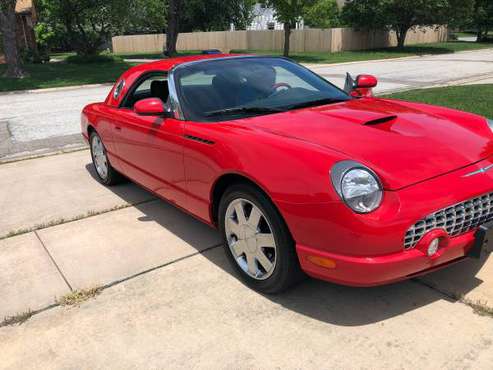 2002 FORD THUNDERBIRD ROADSTR - cars & trucks - by owner - vehicle... for sale in Wichita, OK