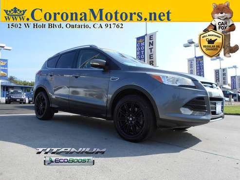 2014 Ford Escape Titanium - cars & trucks - by dealer - vehicle... for sale in Ontario, CA