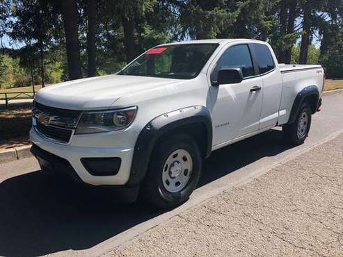 2016 Chevrolet Colorado 4WD Utility Work Truck Extended Cab 4X4(White) for sale in Milwaukie, OR