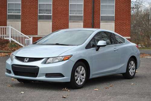 2012 HONDA CIVIC LX 2 DOOR RUST FREE FLORIDA CAR LOW MILES AUTOMATIC... for sale in Flushing, MI