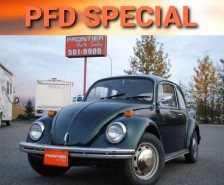 1971 Volkswagen Beetle, 4 cyl, Classic Vehicle, Manual Transmission for sale in Anchorage, AK