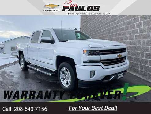 2017 Chevy Chevrolet Silverado 1500 LTZ pickup Summit White - cars & for sale in Jerome, ID