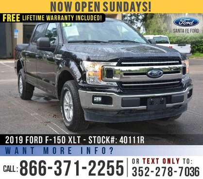 2019 Ford F150 XLT 4WD *** FordPass Connect, Camera, Bluetooth *** -... for sale in Alachua, AL