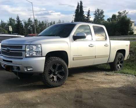 2012 silverado LTZ crew, low miles, extras for sale in Fort Greely, AK
