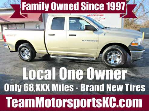 2011 Ram 1500 ST Quad Cab **68k ONE OWNER MILES** - cars & trucks -... for sale in Kansas City, MO