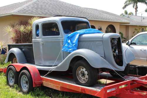 CASH 1936 FORD (BIG BOY) PU. PROJECT - cars & trucks - by owner -... for sale in North Fort Myers, FL