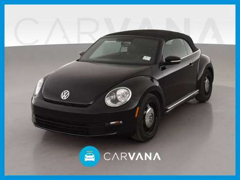 2014 VW Volkswagen Beetle 2 5L Convertible 2D Convertible Black for sale in Chaska, MN