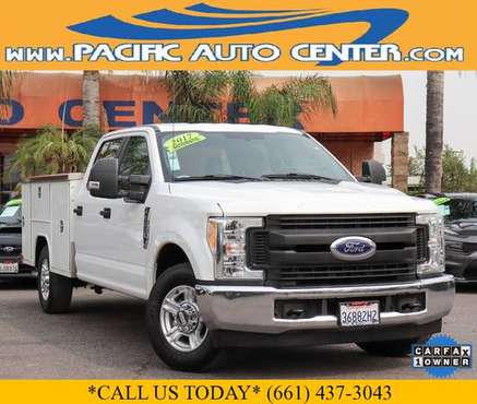 2017 Ford F-250SD XL 4D Crew Cab RWD Utility Work Truck #32775 -... for sale in Fontana, CA