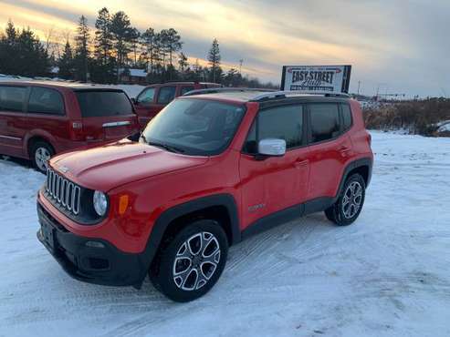 2016 Jeep Renegade Limited !! 4x4 !! Loaded!! Low Miles!!! - cars &... for sale in Duluth, MN
