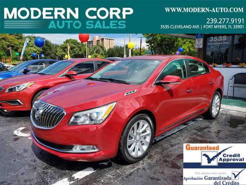 2014 BUICK LACROSSE LEATHER - 62k mi! GORGEOUS! - - by for sale in Fort Myers, FL