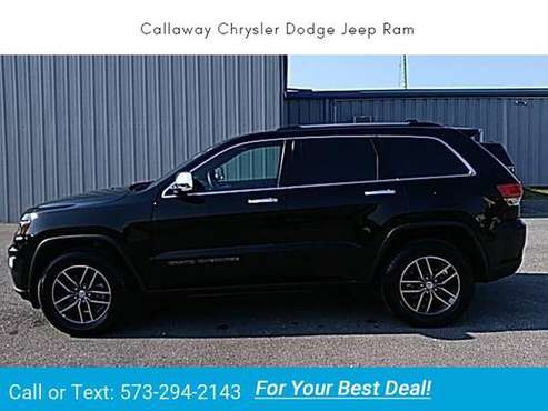 2017 Jeep Grand Cherokee Limited suv Diamond Black Crystal Pearlcoat for sale in Fulton, MO