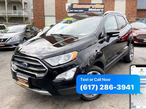 2020 Ford EcoSport Titanium AWD 4dr Crossover - Financing Available!... for sale in Somerville, MA