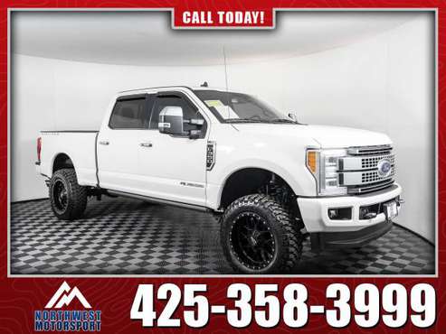 Lifted 2019 Ford F-350 Platinum 4x4 - - by dealer for sale in Lynnwood, WA