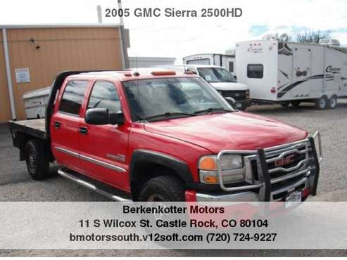 2005 GMC Sierra 2500HD Base ! Managers Special ! In House Financing... for sale in Castle Rock, CO