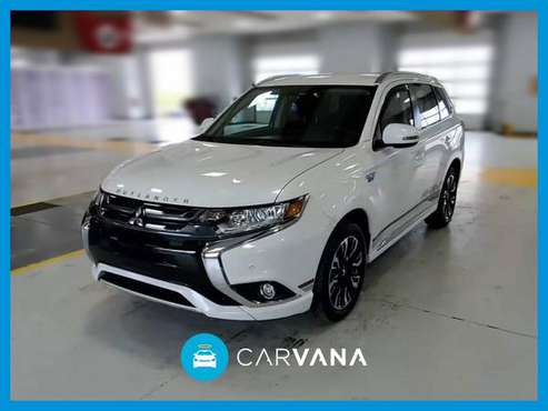 2018 Mitsubishi Outlander PHEV SEL Sport Utility 4D suv White for sale in Fort Worth, TX