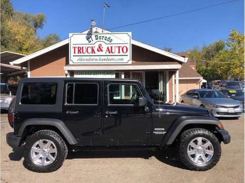 2016 Jeep Wrangler Unlimited Sport SUV 4D Quality Vehicles! - cars &... for sale in El Dorado, CA