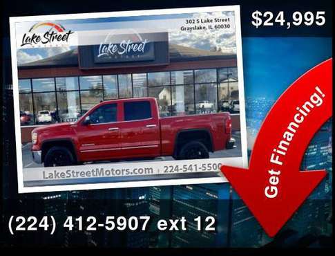 2014 GMC Sierra 1500 SLT - cars & trucks - by dealer - vehicle... for sale in Grayslake, IL