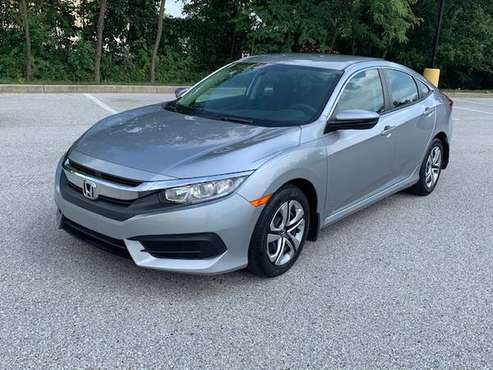 2016 HONDA CIVIC LX ONLY 37K MILES GAS SAVER - cars & trucks - by... for sale in Halethorpe, MD