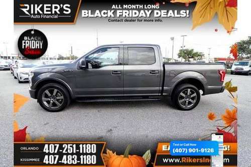 2016 Ford F-150 F150 F 150 XL SuperCrew 5.5-ft. Bed 2WD - cars &... for sale in Orlando, FL