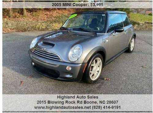 2005 MINI Cooper S 2dr Supercharged Hatchback 124000 Miles - cars &... for sale in Boone, NC