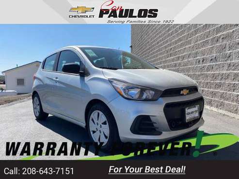 2018 Chevy Chevrolet Spark LS sedan Silver Ice - - by for sale in Jerome, ID