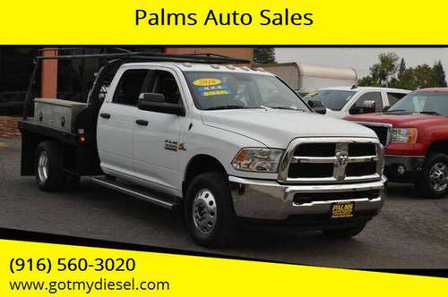 2016 Ram 3500 SLT 4x4 Chassis 6.7 Liter 6 Crew Cab Diesel - cars &... for sale in Citrus Heights, CA
